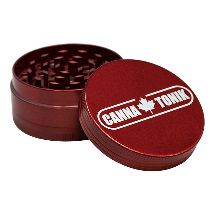 Cannatonik Aluminum 3 Stage Red Grinder 56mm