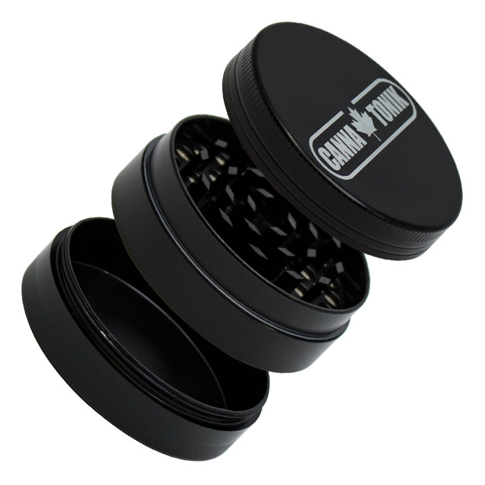 Cannatonik Aluminum 3 Stage Black Grinder 56mm