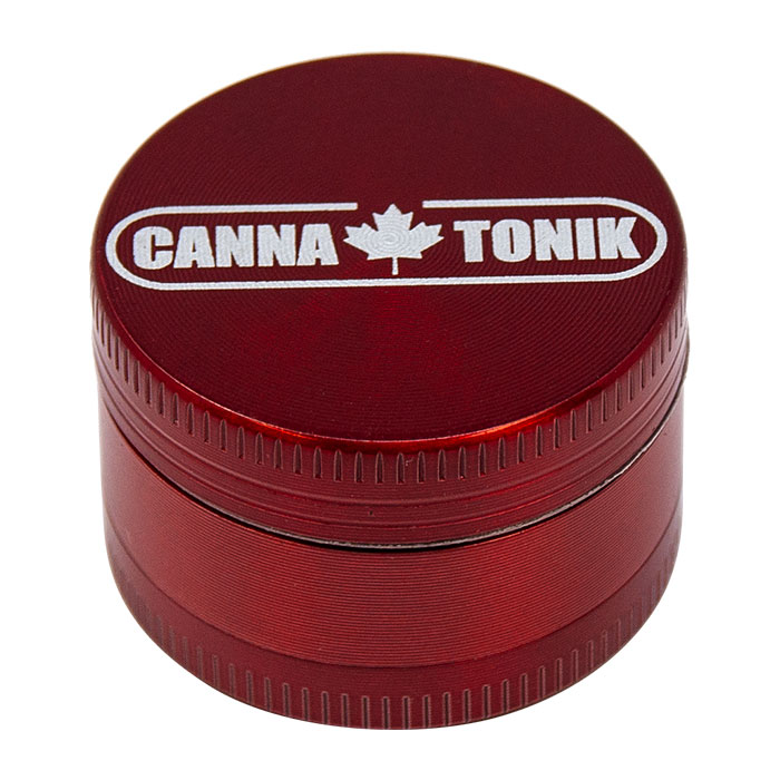 Cannatonik Aluminum 3 Stage Red Grinder 30mm