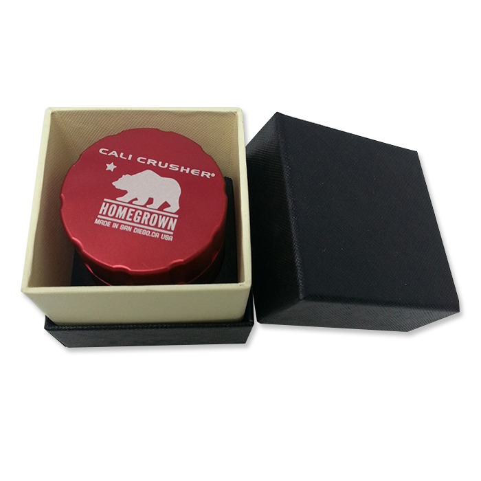 Cali Crusher 4 Way Quick Lock 50mm Grinder Red