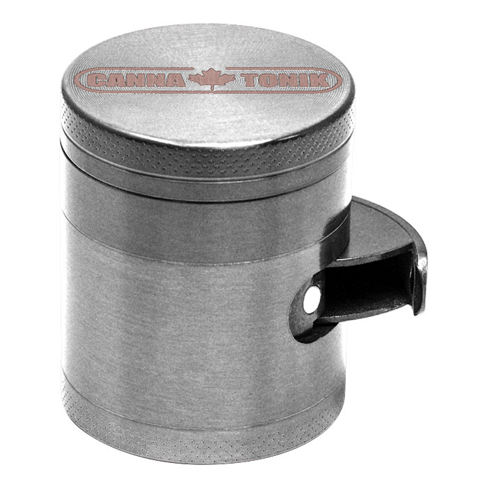 CANNATONIK ALUMINIUM SIDE WINDOW GRINDER SILVER