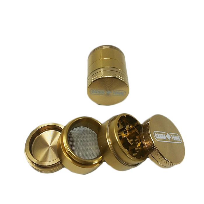 CANNATONIK ANODIZED ALUMINIUM GRINDER 30 MM  CHAMPAGNE