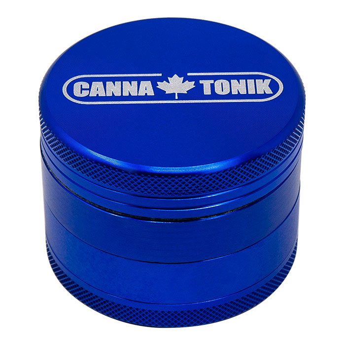 CANNATONIK ANODIZED ALUMINIUM GRINDER 30 MM BLUE