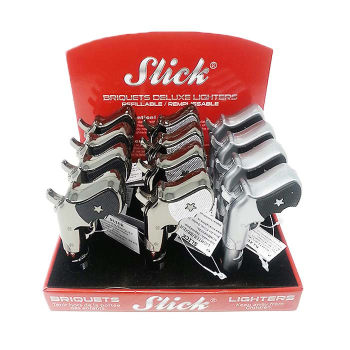 Slick Shotgun Torch Lighter Display of 12