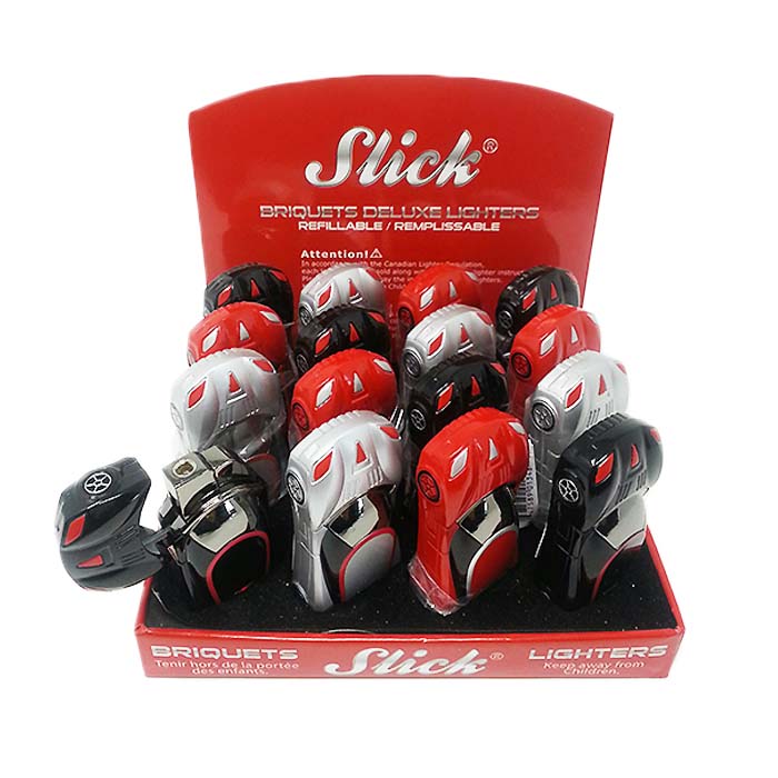 Slick Car Torch Lighter Display of 16