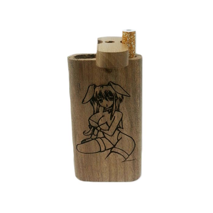 HARLEY QUINN WOODEN DUGOUT 4 INCHES