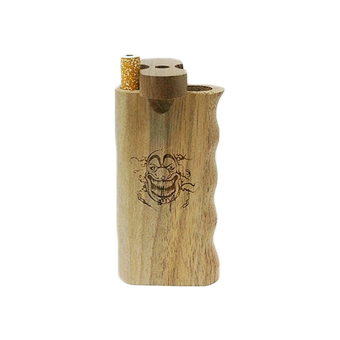 CLOWN WOODEN DUGOUT 4 INCHES