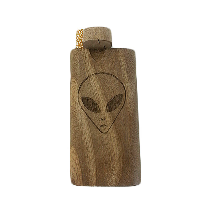 ALIEN WOODEN DUGOUT 4 INCHES