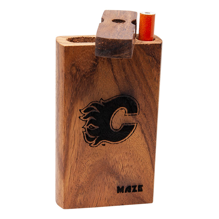 MAZE CALGARY FLAMES DUGOUT 4 INCHES MAZE CALGARY FLAMES DUGOUT 4 INCHES