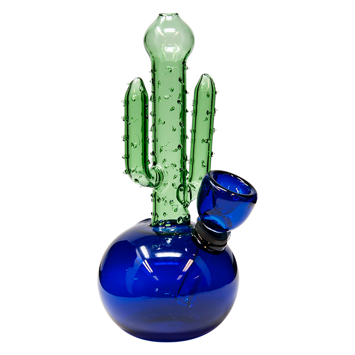 CACTUS GLASS BONG 7 INCHES