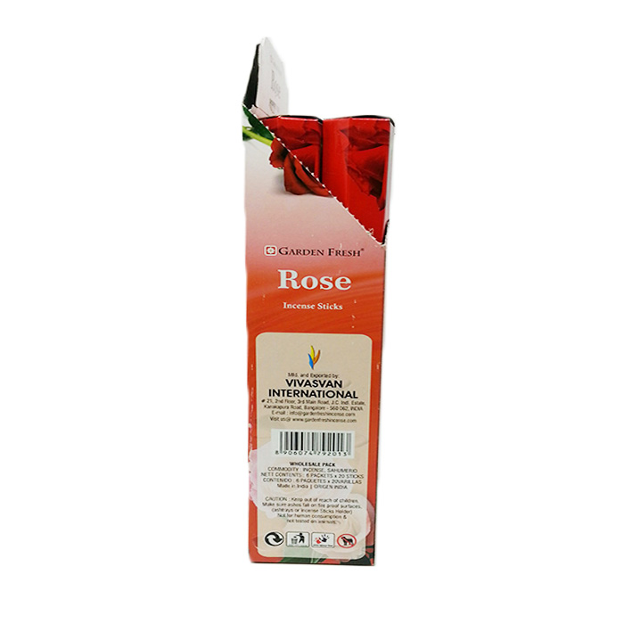 GARDEN FRESH ROSE INCENSE