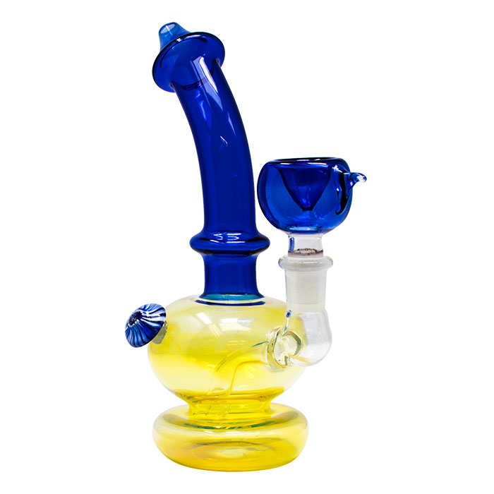 Blue Chameleon Glass 7 Inches Color Changing Bong