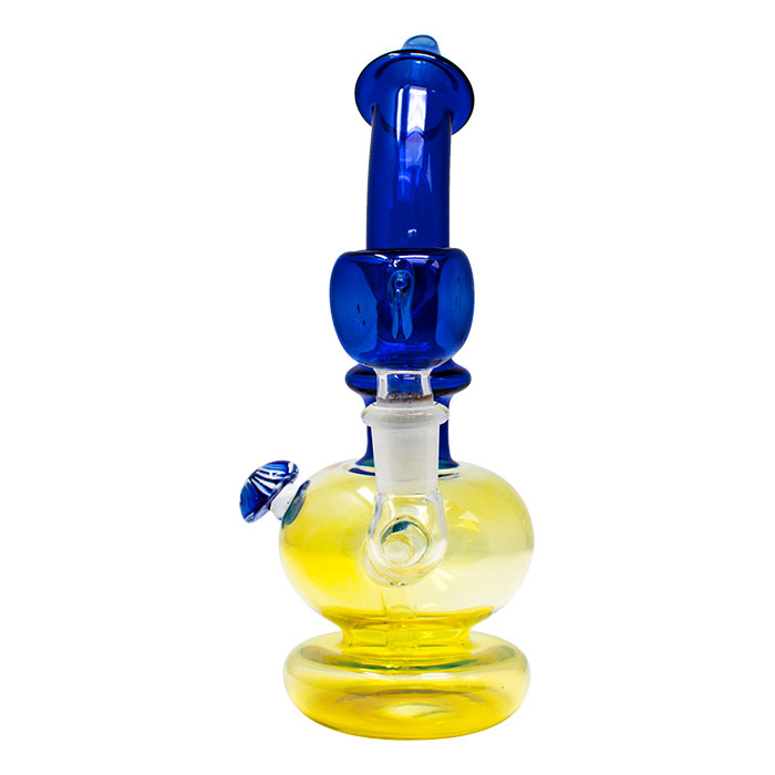 Blue Chameleon Glass 7 Inches Color Changing Bong