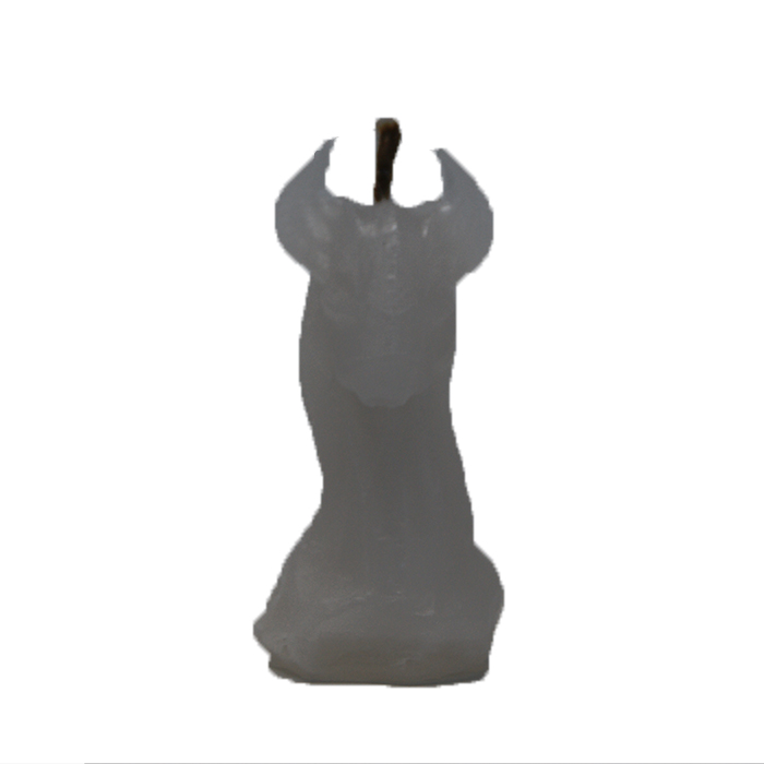 CANADIAN HAND MADE GRAY DRAGON CANDLE