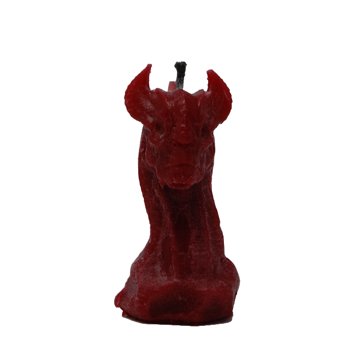 CANADIAN HAND MADE RED DRAGON CANDLE