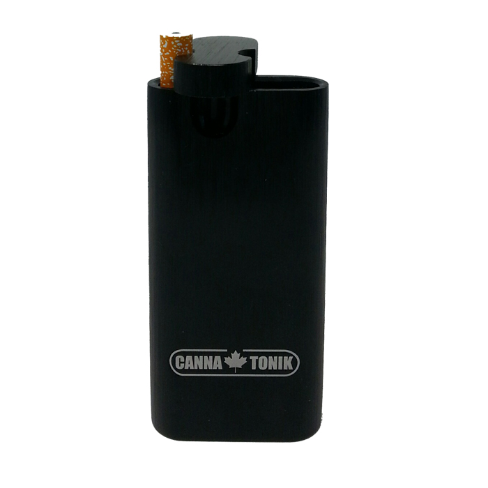 Black Aluminium Dugout with one hitter