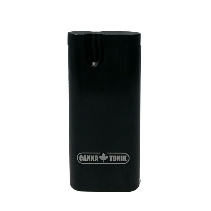 Black Aluminium Dugout with one hitter