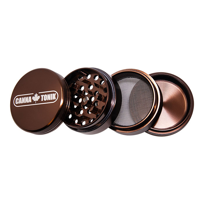 CANNATONIK ANODIZED ALUMINIUM GRINDER 50MM COFFEE